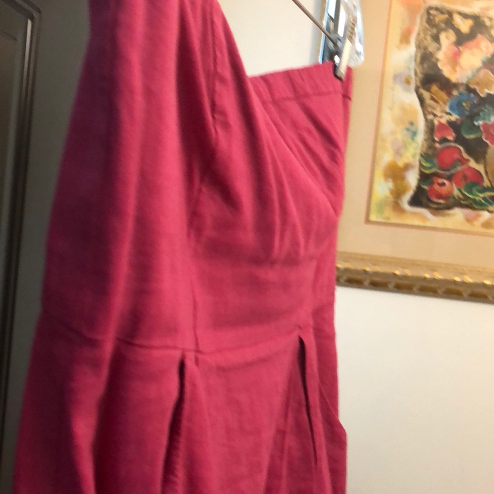 Strapless dress